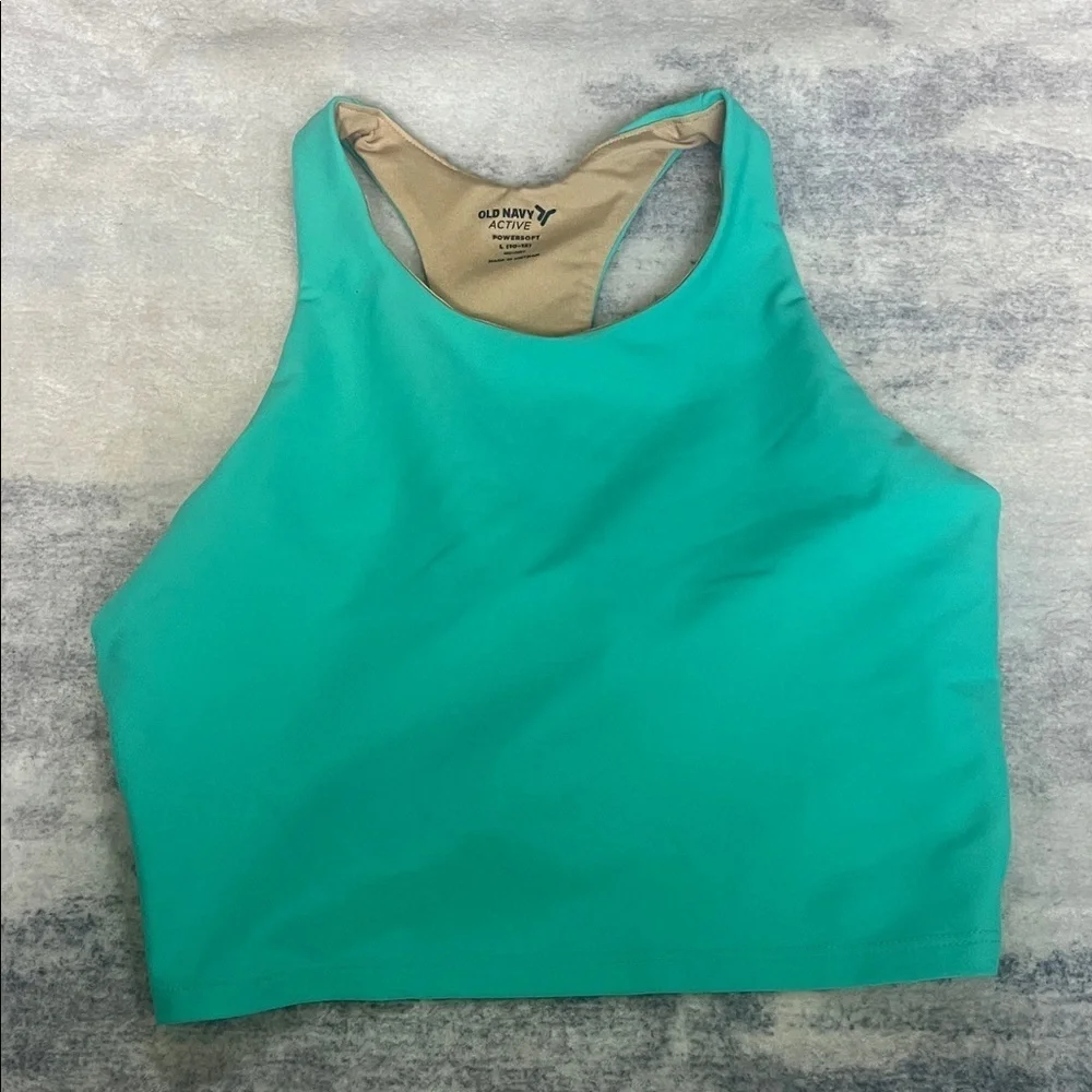 (129)Old Navy Kids Tank Top in Teal